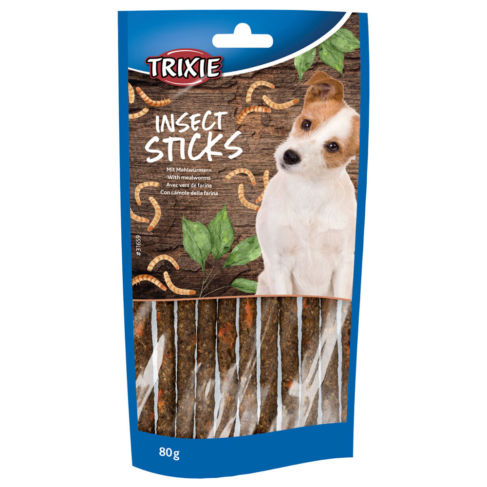 Trixie – “Insect Sticks” Com Tenébrio (Proteína De Insetos)