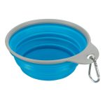 Trixie - Gamela Portátil Em Silicone Com Rebordo Rígido